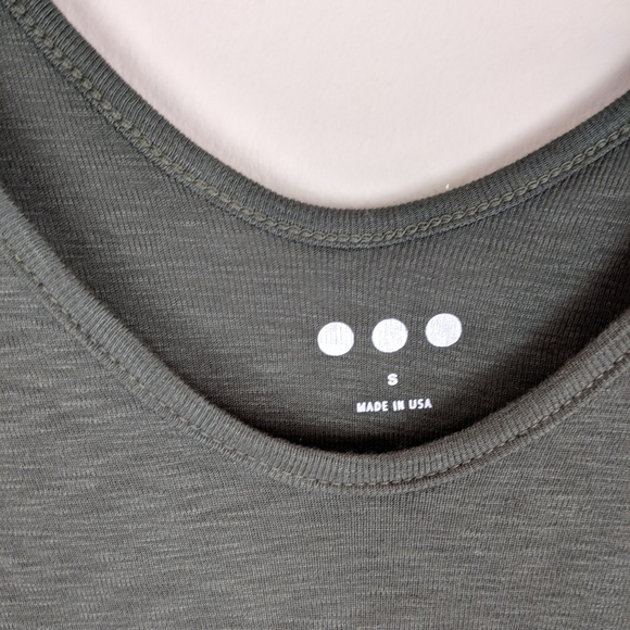 Three Dots | Muted Green Sweater-E86 - Picture 4 of 5